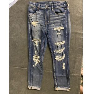 American Eagle high rise skinny jeans